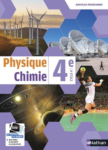 Physique-chimie 4e - Jean-Luc Azan -  Nathan GF - Livre