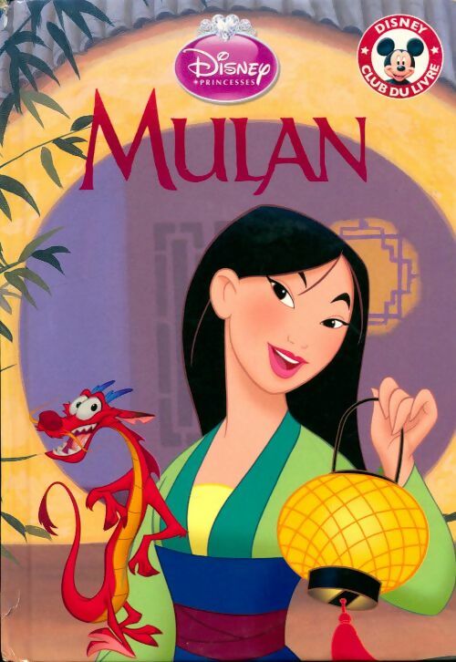 Mulan - Disney -  Club du livre Mickey - Livre