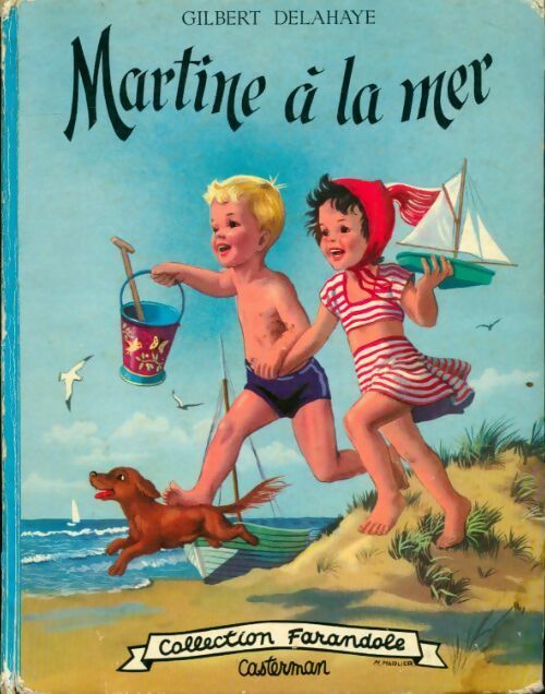 Martine à la mer - M. Marlier -  Casterman GF - Livre