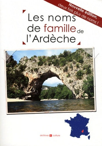 Ardèche noms de famille - Marie-Odile Mergnac -  Les noms de famille - Livre