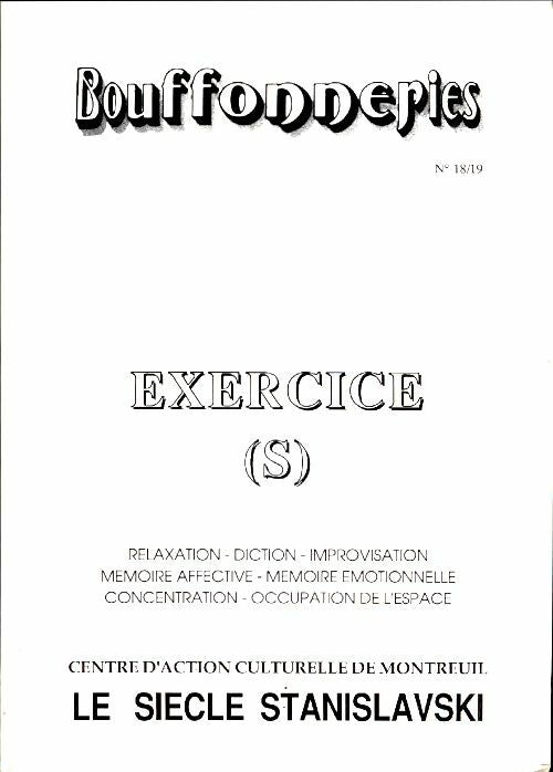 Bouffoneries n°18-19 : Exercice(s) - Collectif -  Bouffoneries - Livre