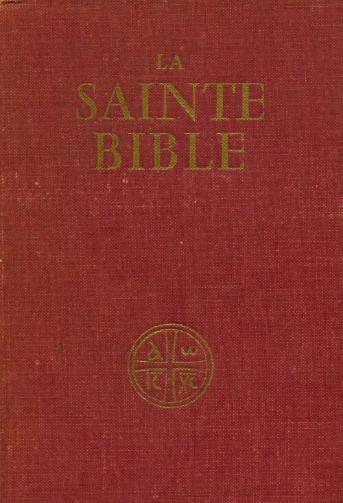 La sainte Bible - Collectif -  Cerf GF - Livre