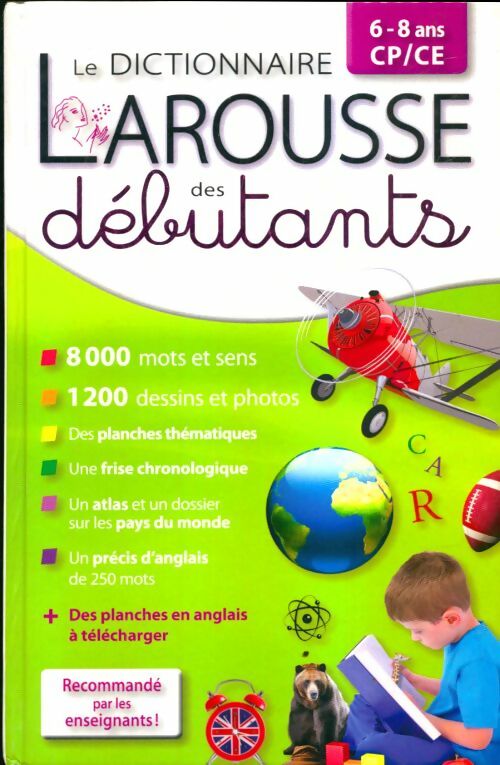 Dictionnaire Larousse des débutants CP/CE 6-8 ans - Collectif -  Larousse GF - Livre