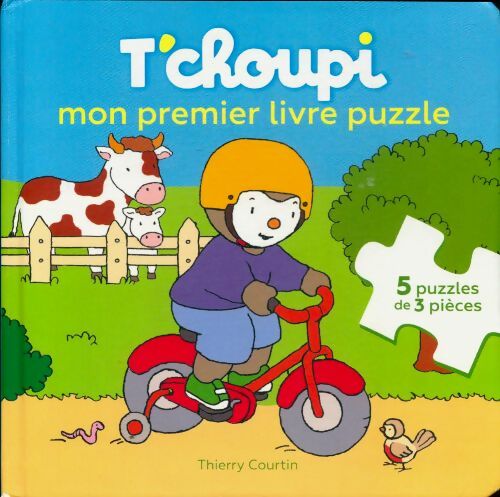T'choupi, mon premier livre puzzle - Thierry Courtin -  France Loisirs GF - Livre