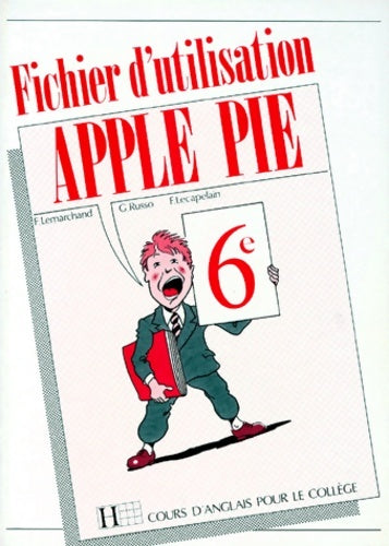 Apple pie 6e fichier d'utilisation édition 1988 - Kathleen Julié -  Apple pie - Livre