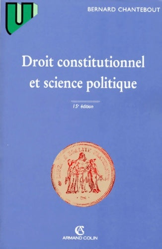 U. Droit - Bernard Chantebout -  U. Droit - Livre