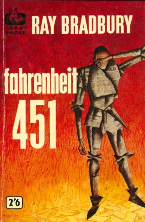 Fahrenheit 451 - Ray Bradbury -  Corgi science-fiction - Livre