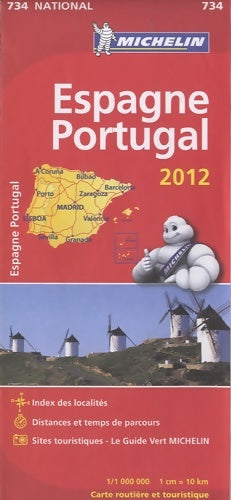 Carte NATIONAL Espagne Portugal 2012 - Collectif -  National - Livre