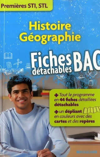 Histoire géographie - Patricia Allain -  Fiches bac - Livre