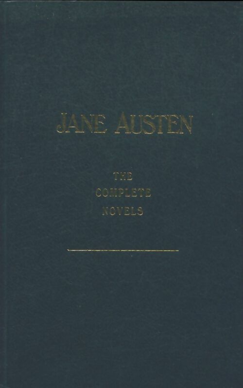 The complete novels of Jane Austen - Jane Austen -  BCA GF - Livre