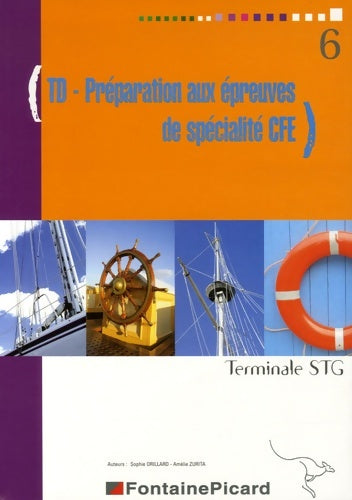 Comptabilité et Finance d'Entreprise Terminale STG : TD Préparation aux épreuves de spécialité - Sophie Orillard -  Terminale STG - Livre