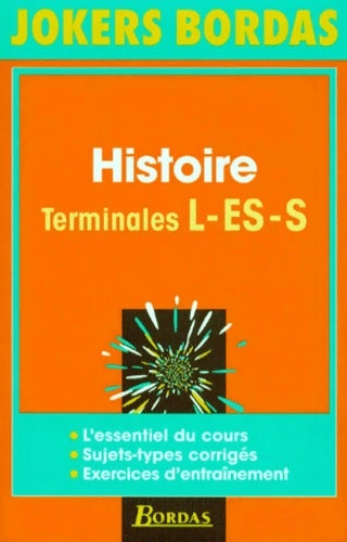 JOKE. 016 HIST. TERM L/ES/S NE - Jean-Louis Humbert -  Jokers - Livre