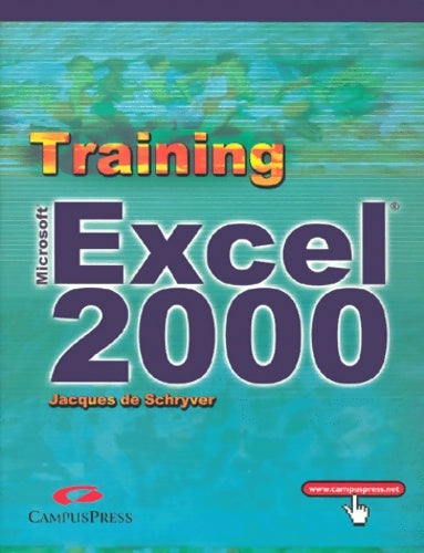 Micosoft excel 2000 - Jacques De Schryver -  Training - Livre