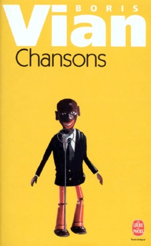 Chansons - Boris Vian -  Le livre de poche - Livre