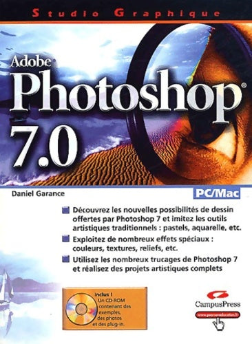 Photoshop 7 - Daniel Garance -  Studio graphique - Livre