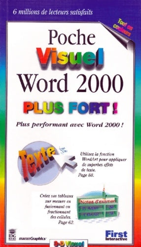 Poche Visuel Word 2000 Plus fort ! - MaranGraphics -  Poche Visuel - Livre