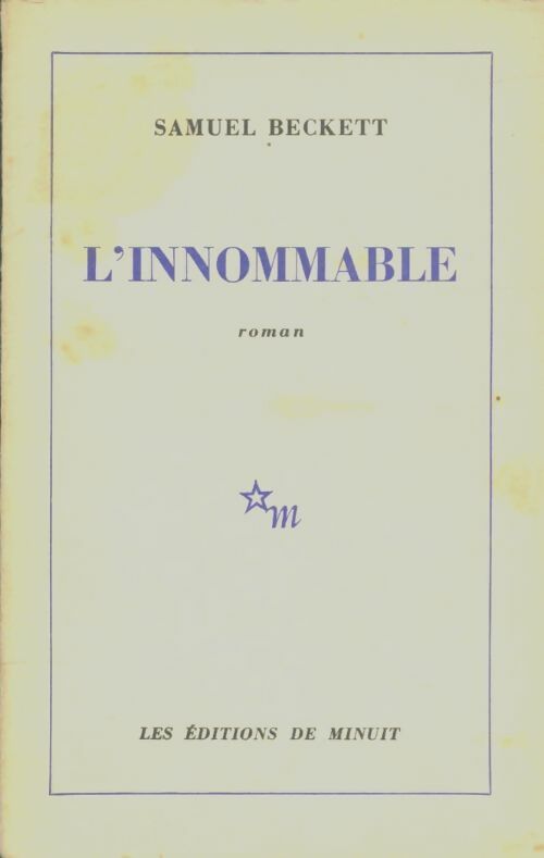 L'innomable - Samuel Beckett -  Minuit Poche divers - Livre