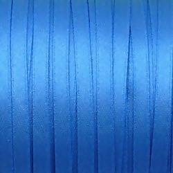 Ruban de satin 5mm couleur bleu moyen (x 1m)