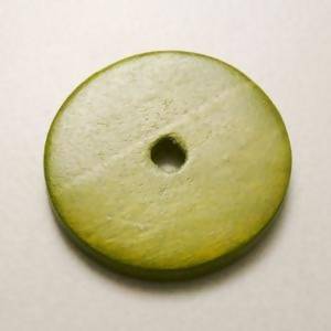 Disque diamètre 30mm couleur vert kaki (x 1)