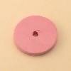 Disque diamètre 30mm couleur rose (x 1)