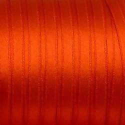 Ruban de satin 5mm couleur orange foncé (x 1m)