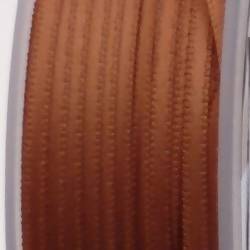 Ruban de satin 3mm couleur marron caramel (x 1m)