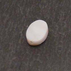 Perle en nacre pastille forme ovale 9x13mm (x 1)