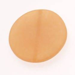 Perle en résine disque Ø40mm couleur jaune mat (x 1)