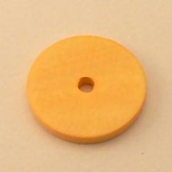 Disque diamètre 30mm couleur jaune (x 1)